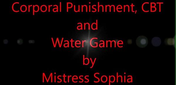  Punishment,CBT, Water sport